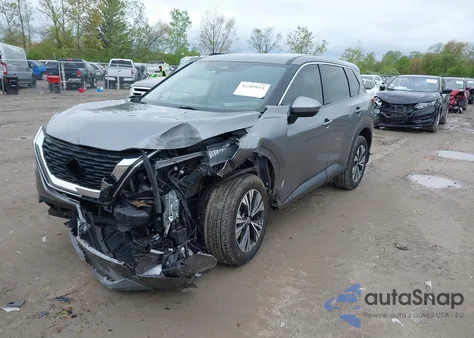 2021 Nissan Rogue Sv Intelligent Awd from USA, damaged, VIN JN8AT3BBXMW205344